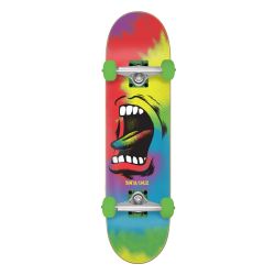 Santa Cruz Complete Skateboard Big Mouth Tye Dye 8"