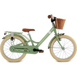 Vélo Puky pour enfants 18" Youke en vert rétro