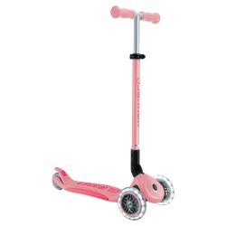 Globber Primo Foldable Plus Lights Pastel Rose