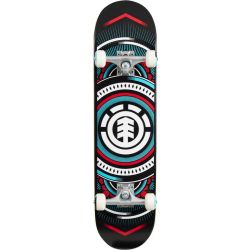 Element Complete Skateboard Hatched Red 7,75"