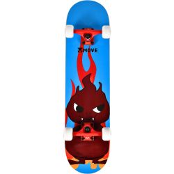 Move skateboard 31" Fire en bleu