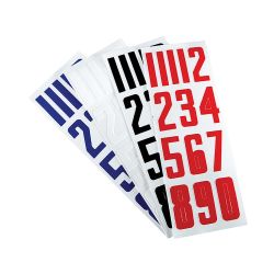 Bauer Helmet number (3 sheets)