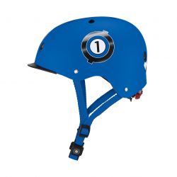 Globber Kinderhelm met LED lichtjes in Blauw