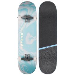 Impala Cosmos Skateboard Blauw 8"