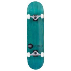 Enuff skateboard logo stain teal