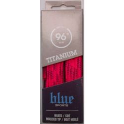 Blue Sports Wax Lace Neon Pink