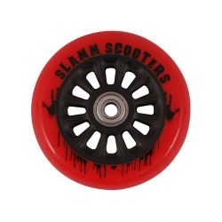 Slamm Nycore 110mm Nylon Stuntstep Wiel in Rood met Zwarte Kern