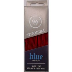 BLUE SPORTS WAX LACE RED