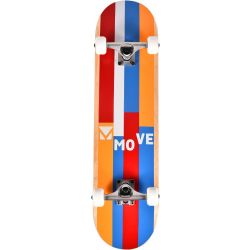 Move Skateboard 31" Stripes en rouge