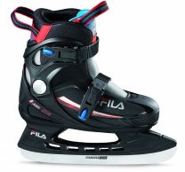 Fila J-one patin réglable pour enfants in het Zwart en oranje