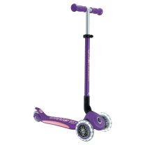 Globber Primo Foldable Plus Lights Mauve