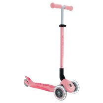 Globber Primo Foldable Plus Lights Pastel Rose