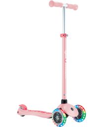Globber Primo Plus Lights Pastel Pink