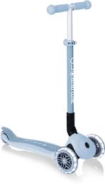 Globber Primo ECO foldable lights step in blueberry