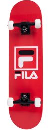 Fila 8" Skateboard complet en rouge