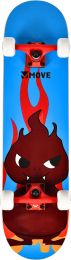Move skateboard 31" Fire en bleu