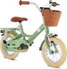 Puky 12" Kinderfiets Youke in Retro Groen
