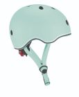 Globber casque Go up avec lumières LED en vert pastel