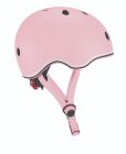 Globber Helm Go up met Lichtjes in Pastel Roze