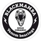 Blackmamba Gold Titanium bearings