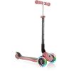 Globber Primo Scooter pliable avec 3 roues en rose pastel