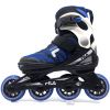 FILA J-ONE patins à roues alignées réglables pour enfants IN HET ZWART EN BLAUW