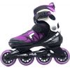 Fila J-one patins à roues alignées réglables pour enfants in het Zwart en Roze