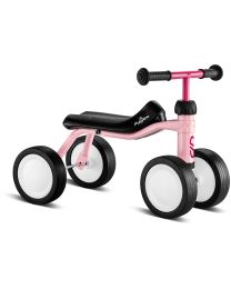 Vélo d'équilibre Pukylino pour enfants à partir de 1 an en rose