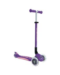 Globber Primo Foldable Plus Lights Mauve