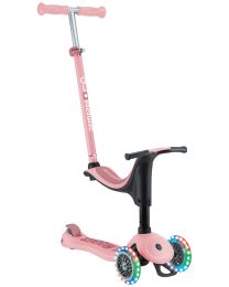 Globber Go Up Sporty Lights Pastel Pink