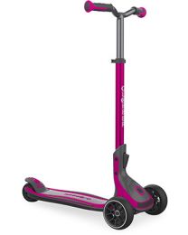Globber Ultimum scooter avec 3 roues en  rose  (à 100kg)
