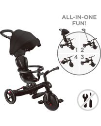 Globber Trike 4 in 1 in Black