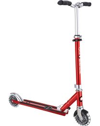Globber Flow Element Lights Chrome Red