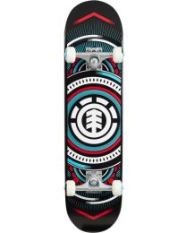 Element Complete Skateboard Hatched Red 7,75"