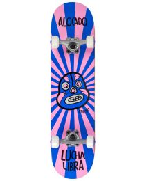 Enuff Lucha Libre "Alocado" Complete Skateboard in Blauw en Roze