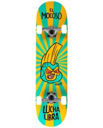 Enuff Lucha Libre "El Mocoso" skateboard complet en jaune et vert