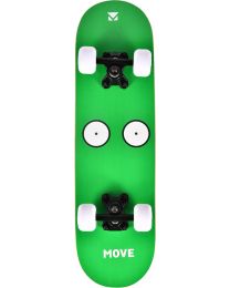 Move Skateboard 24" Eyes in Groen