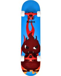 Move skateboard 31" Fire in Blauw