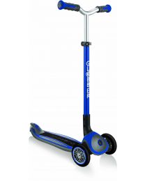 Globber Master Scooter pliable avec 3 roues en bleu