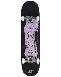 Enuff Icon 31.5&quot; Complete Skateboard in Zwart en Roze