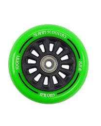 Slamm Nycore 110mm Nylon Stuntstep Wiel in Groen met Zwarte Kern