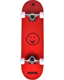 Move Skateboard 28" Smile en rouge