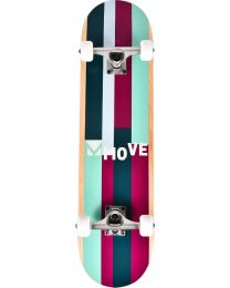 Move Skateboard 31" Stripes en purple